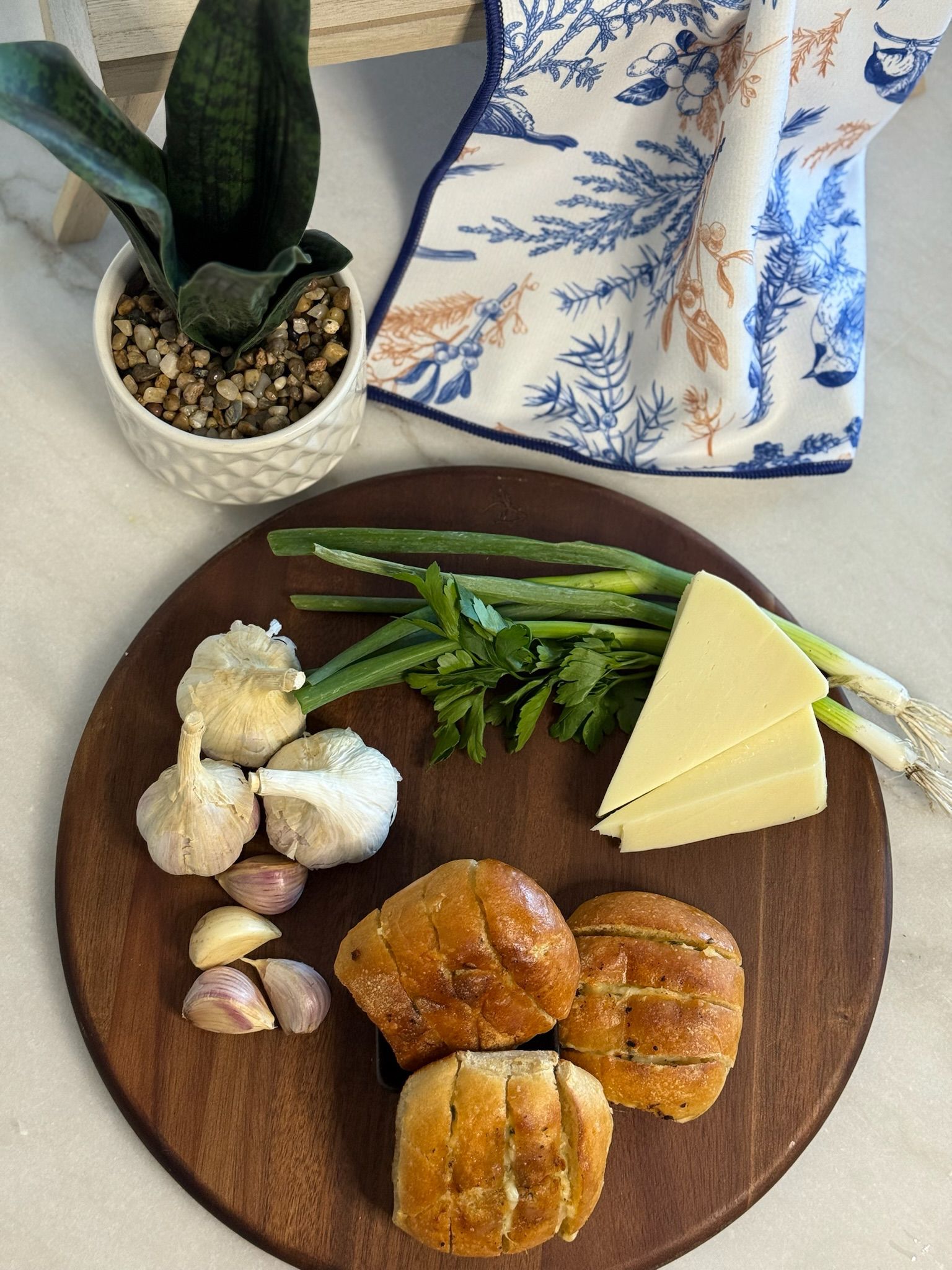 Pain à l'ail maison (congelé)