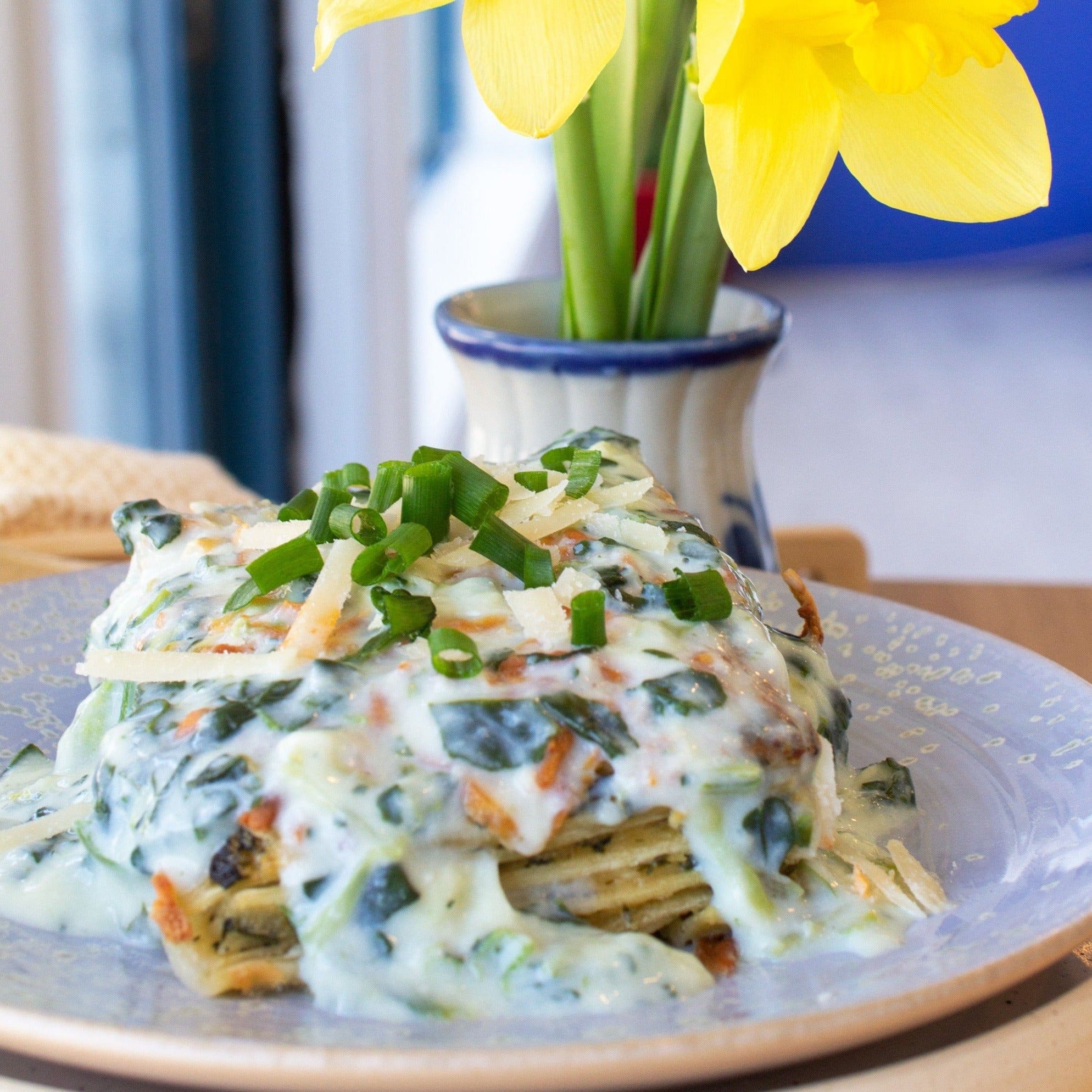 Lasagnes aux épinards