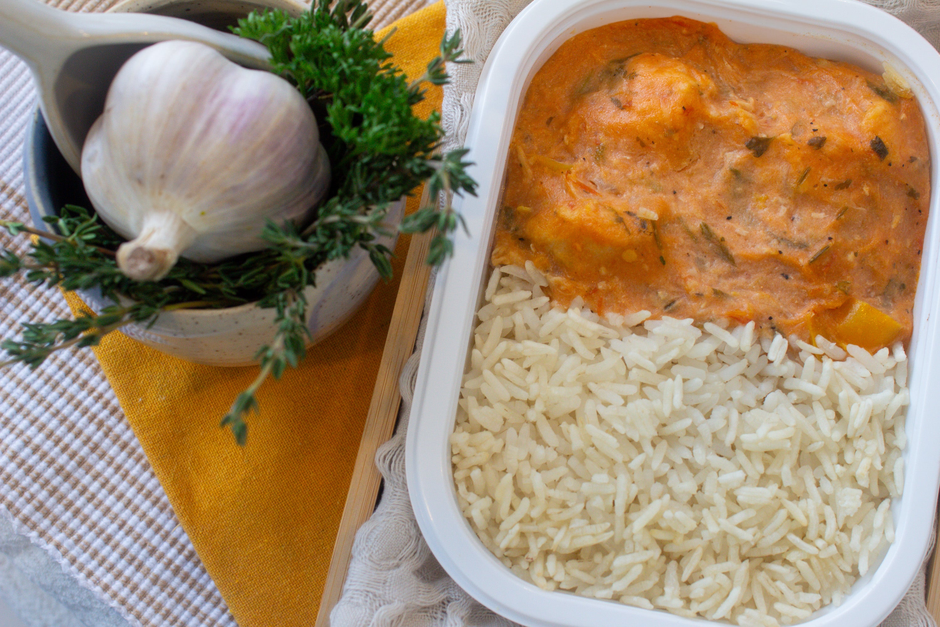 Moqueca de poulet
