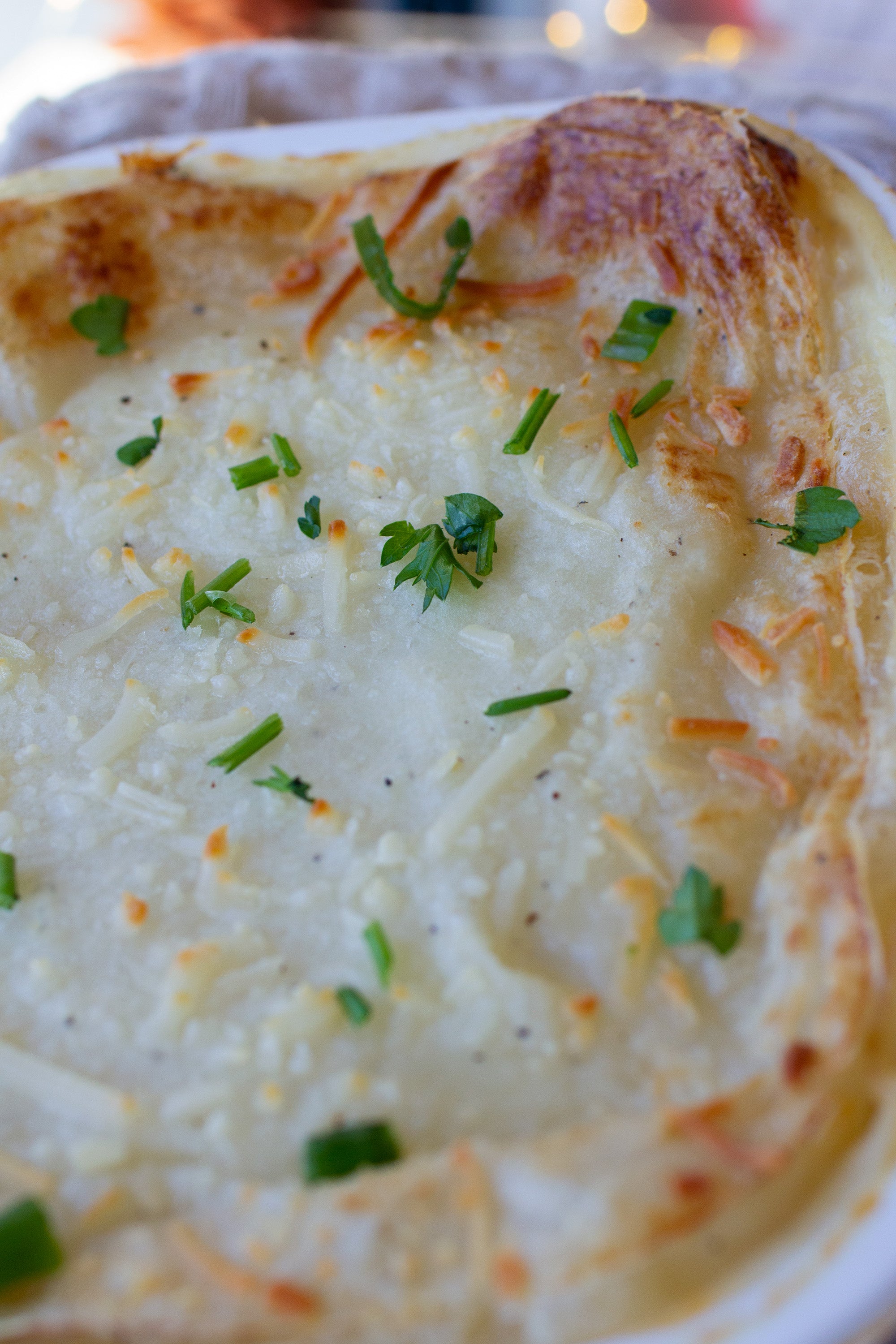 Parmentier de poulet avec purée de manioc