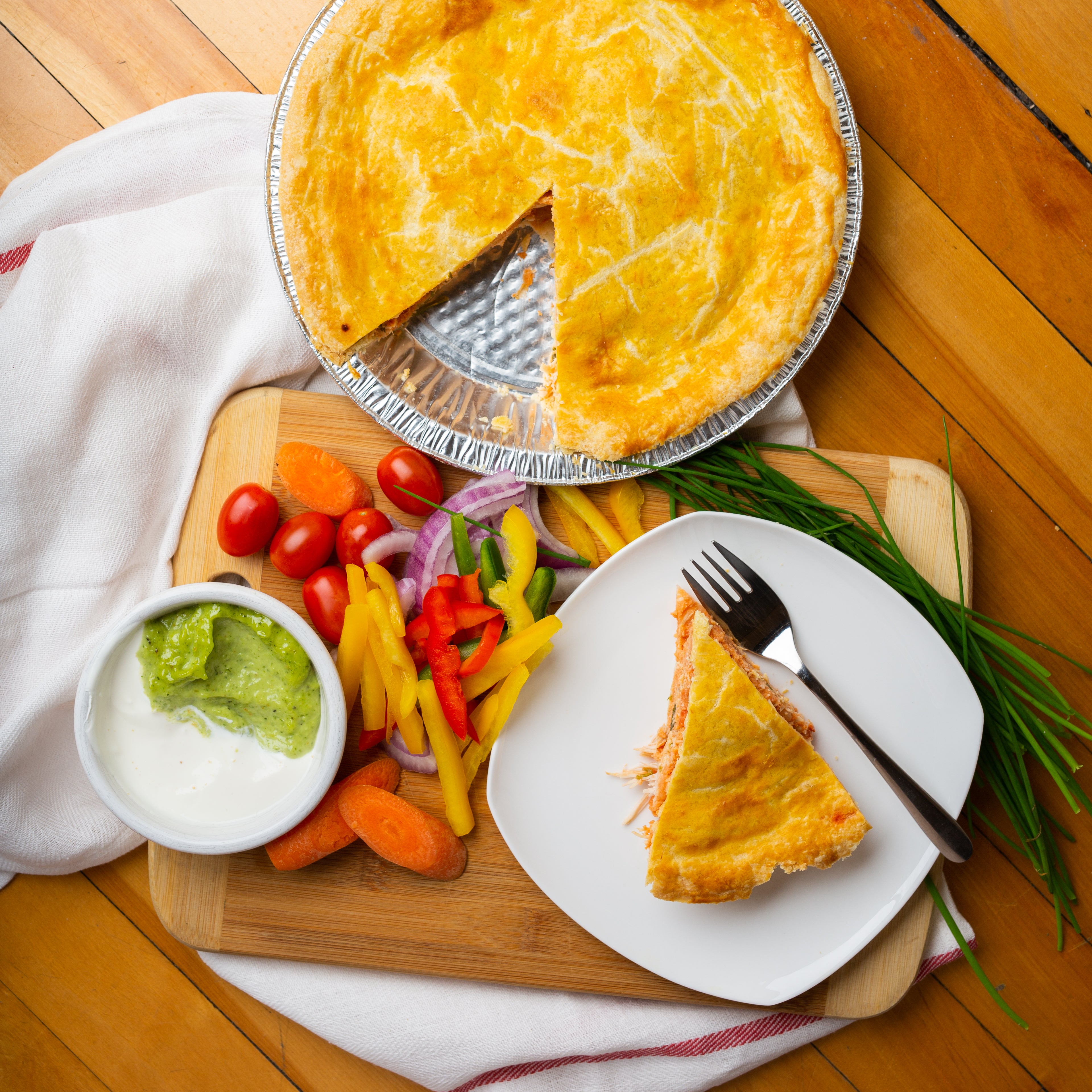Pâté au maïs et fromage